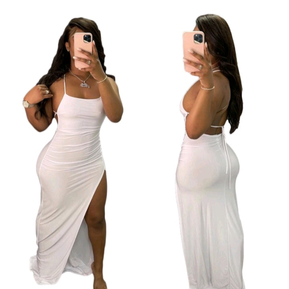 Maxi Dress white